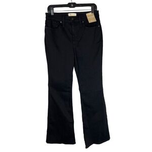 Madewell Black Flare & Wide Leg Jeans